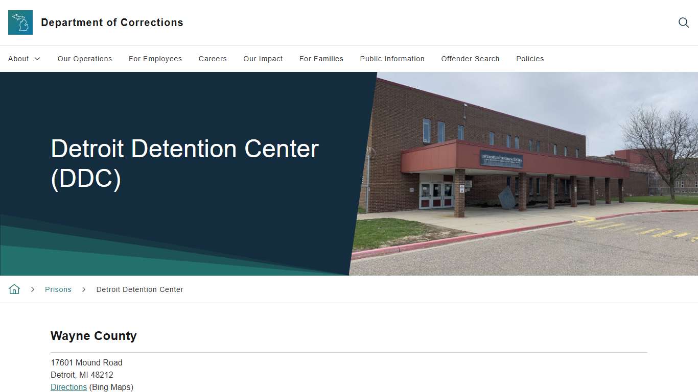 Detroit Detention Center (DDC)